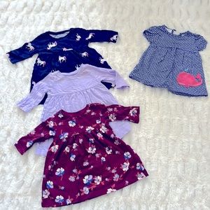 Baby Girl Dresses size 0-3 months.